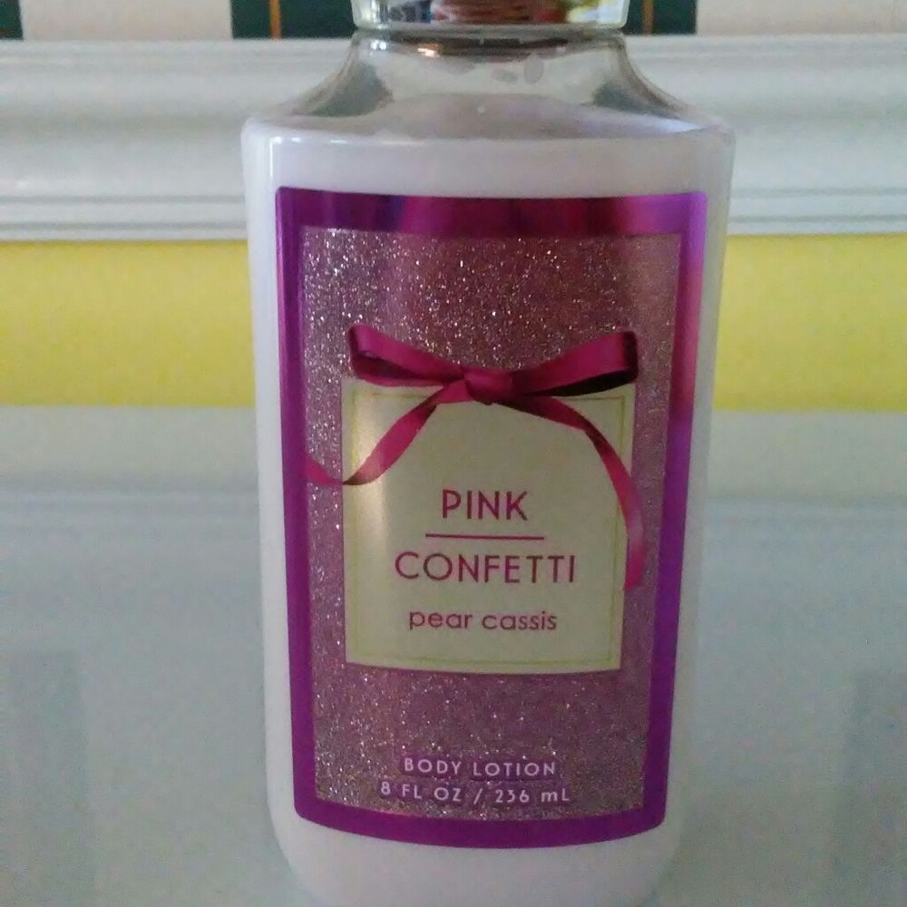 Pink Confetti lotion